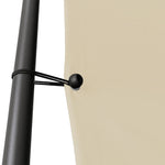 Prieel 3X3 M 180 G/M² Stof En Staal Beige