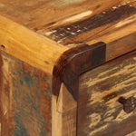 Dressoir Met 3 Lades 55X30X70 Cm Massief Gerecycled Hout