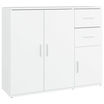 Dressoir 91X29,5X75 Cm Bewerkt Hout