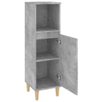Badkamerkast 30X30X100 Cm Bewerkt Hout