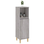 Badkamerkast 30X30X100 Cm Bewerkt Hout Eikenkleur