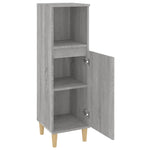 Badkamerkast 30X30X100 Cm Bewerkt Hout Eikenkleur