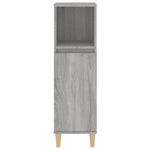 Badkamerkast 30X30X100 Cm Bewerkt Hout Eikenkleur