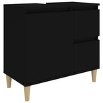 Badkamerkast 65X33X60 Cm Bewerkt Hout