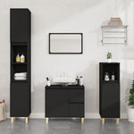 Badkamerkast 65X33X60 Cm Bewerkt Hout
