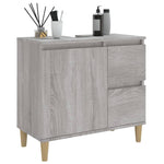 Badkamerkast 65X33X60 Cm Bewerkt Hout Eikenkleurig