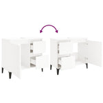 Badkamerkast 65X33X60 Cm Bewerkt Hout