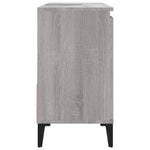 Badkamerkast 65X33X60 Cm Bewerkt Hout Eikenkleurig