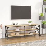 Tv-Meubel 40X40X50 Cm Bewerkt Hout Kleurig