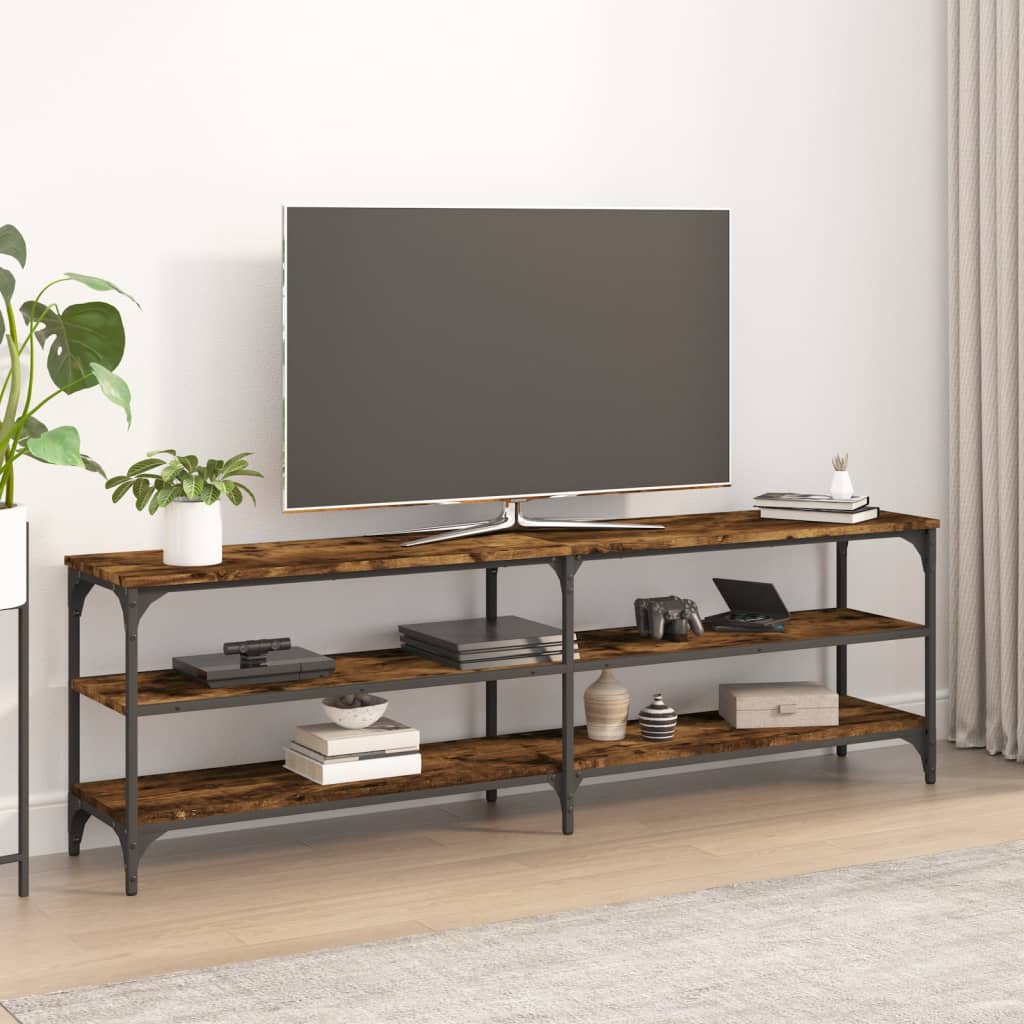 Tv-Meubel 160X30X50 Cm Bewerkt Hout Kleurig