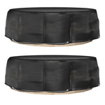 Tuinmeubelhoezen Voor Loungebed 10 Oogjes Rond Ø36X67 Cm