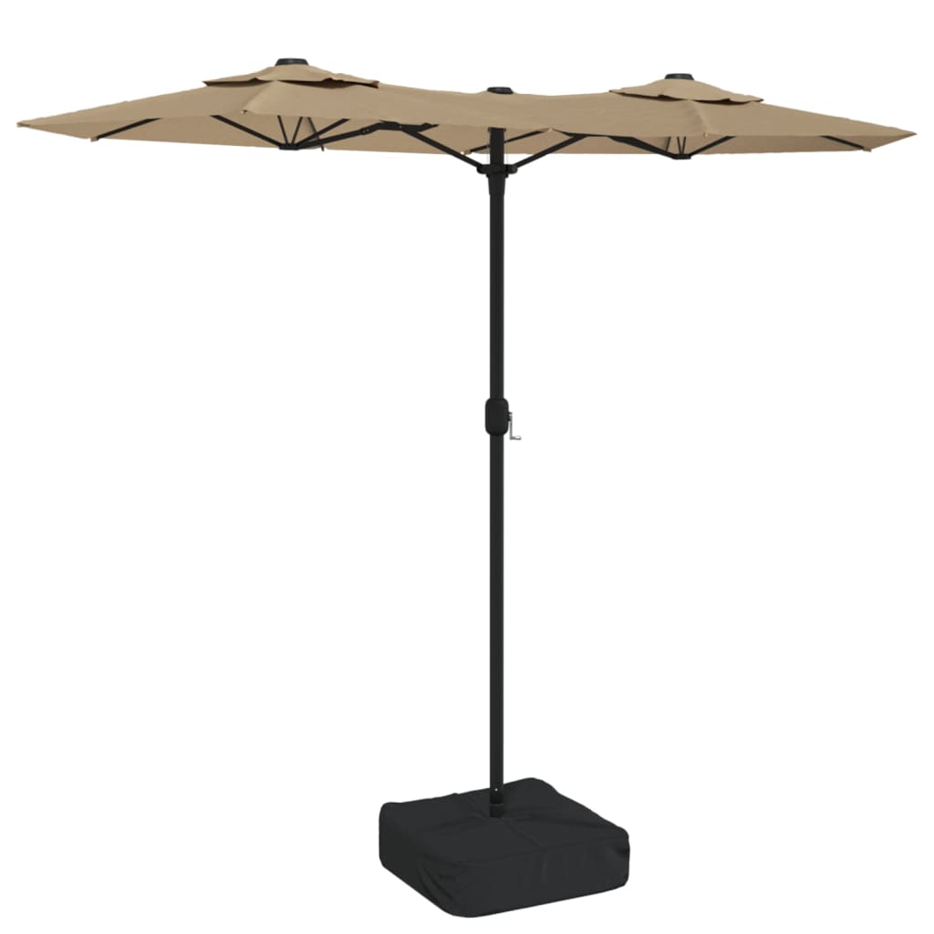 Parasol Dubbel Met Led's 316X240 Cm