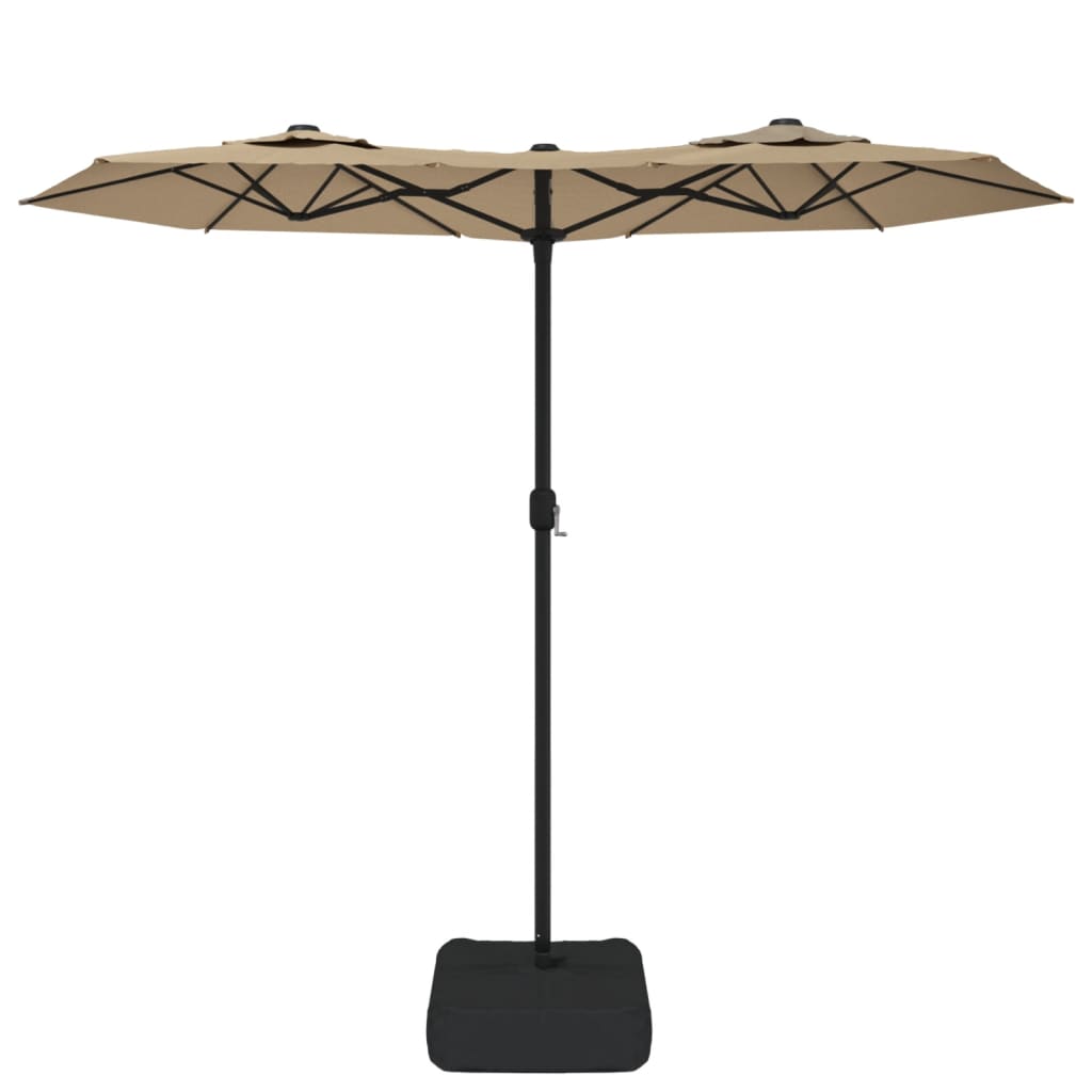 Parasol Dubbel Met Led's 316X240 Cm