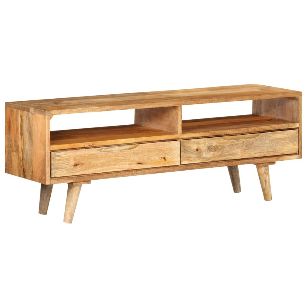 Tv-Meubel 110X30X41 Cm Massief Mangohout