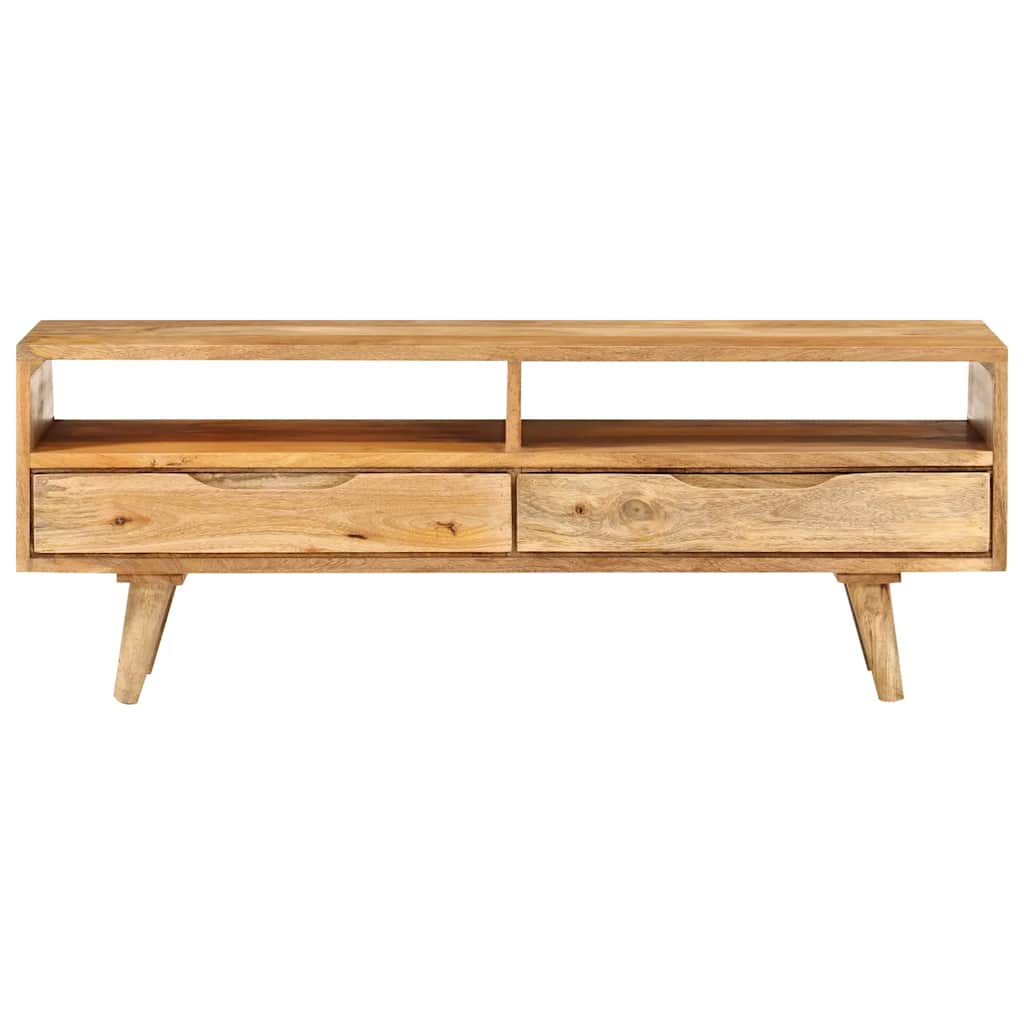 Tv-Meubel 110X30X41 Cm Massief Mangohout