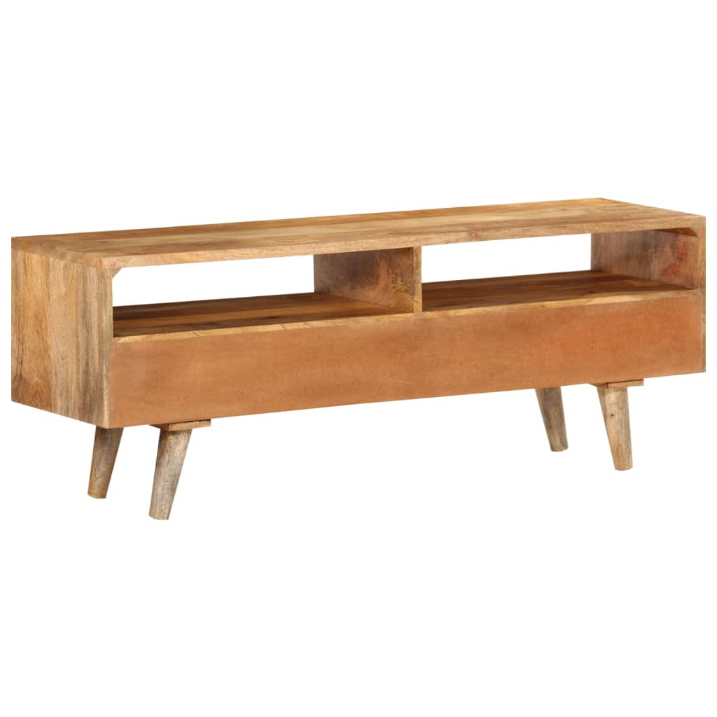 Tv-Meubel 110X30X41 Cm Massief Mangohout