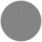 Zwembadgrondzeil Ø244 Cm Polyester Geotextiel Lichtgrijs