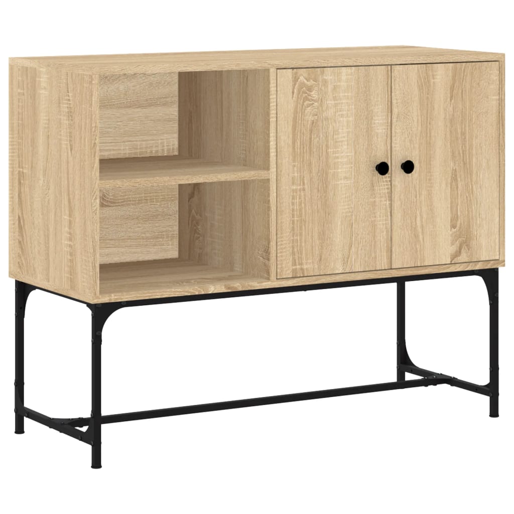 Dressoir 100X40X79,5 Cm Bewerkt Hout Kleurig