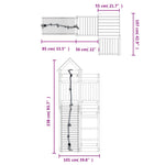 Speelhuis Met Klimwand