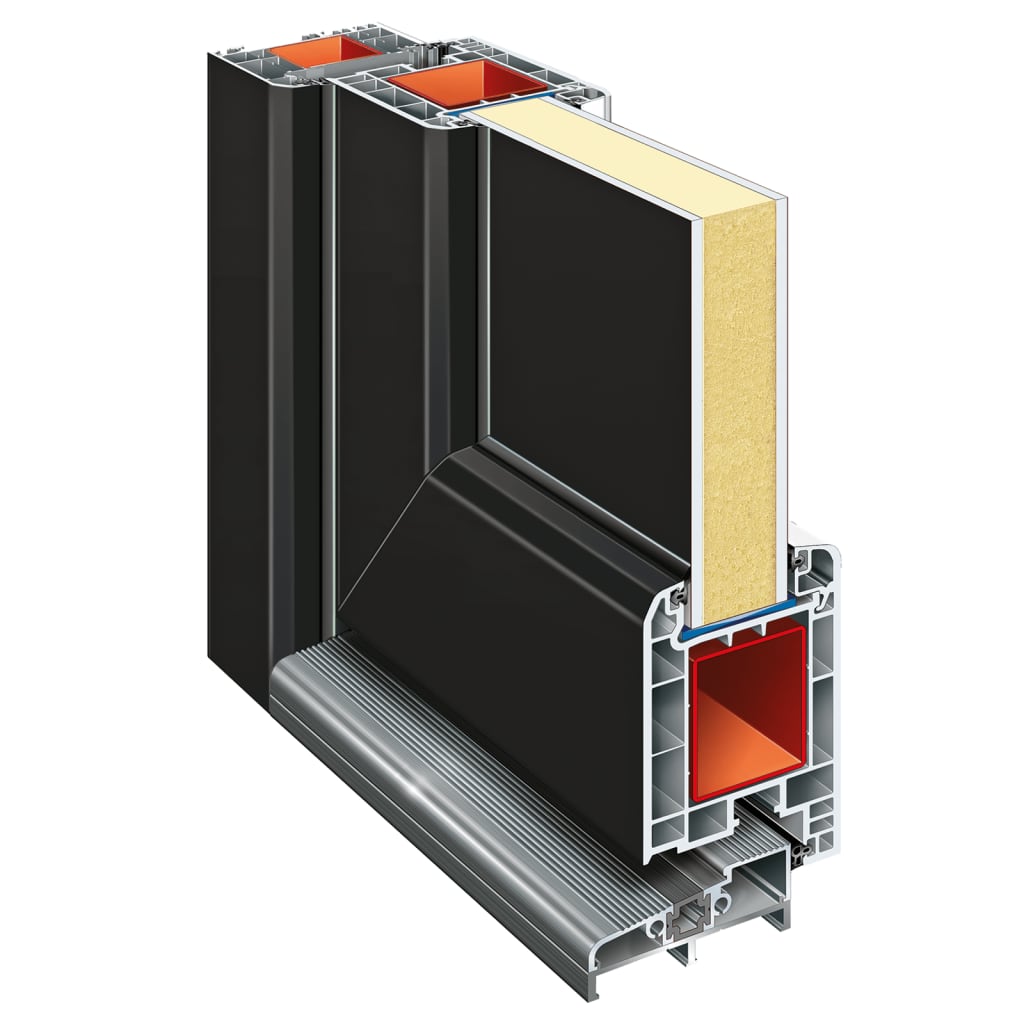 Voordeur Pvc Kleurig