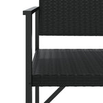 Tuinbank 2-Zits Poly Rattan