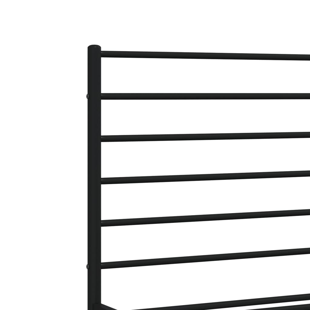 Bedframe Met Hoofd- En Voeteneinde Metaal