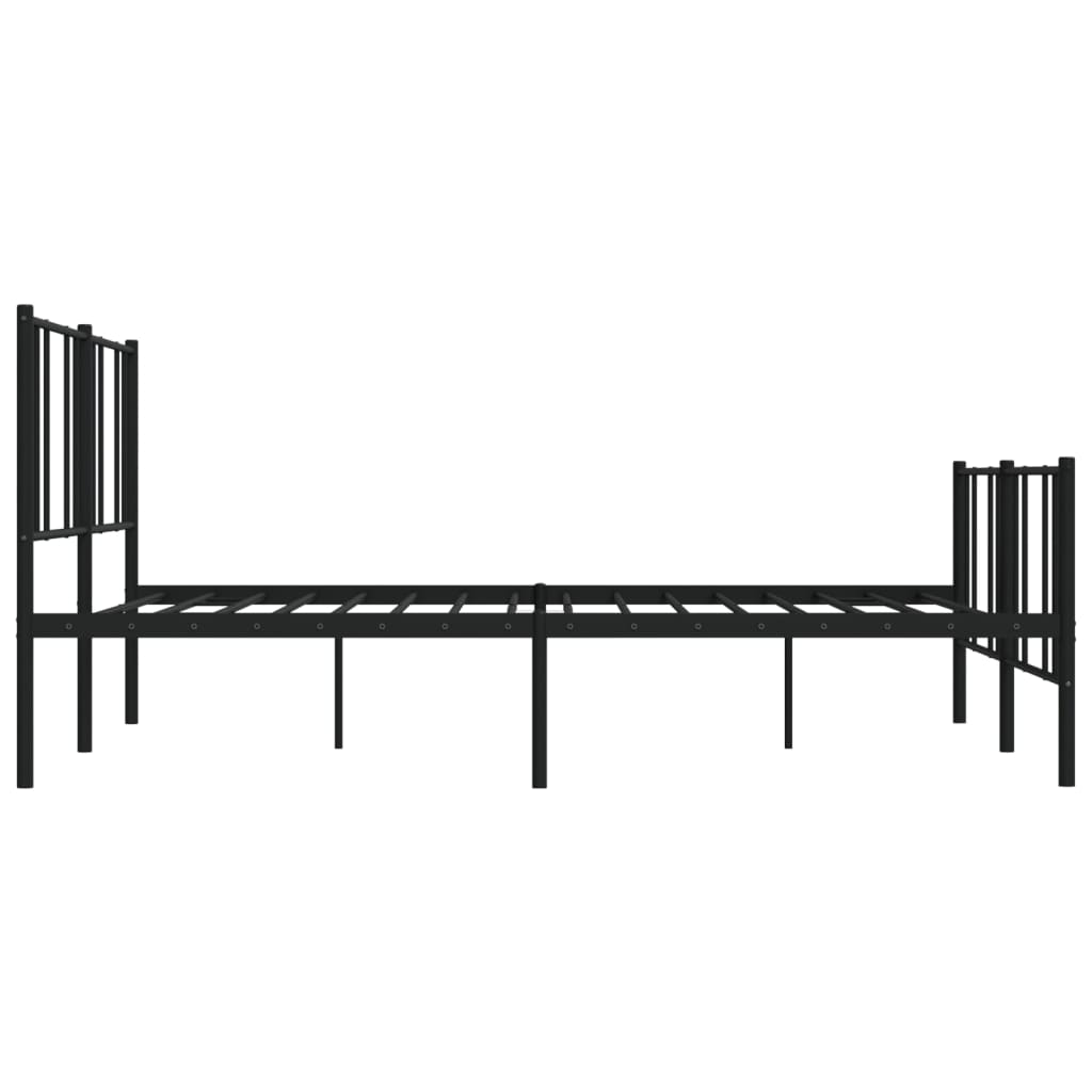 Bedframe Met Hoofd- En Voeteneinde Metaal