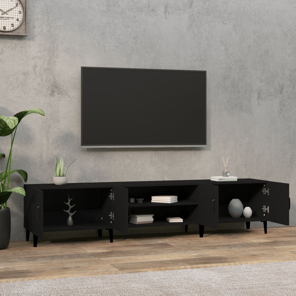 Tv-Meubel 180X31,5X40 Cm Bewerkt Hout