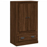 Hoge Kast 60X35,5X103,5 Cm Bewerkt Hout