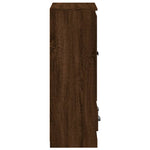 Hoge Kast 60X35,5X103,5 Cm Bewerkt Hout