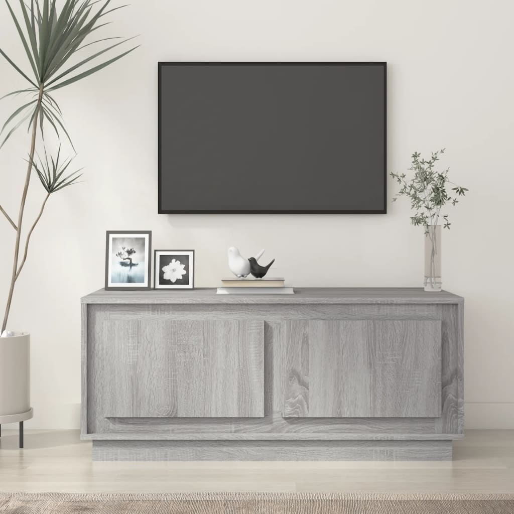 Salontafel 102X50X44 Cm Bewerkt Hout