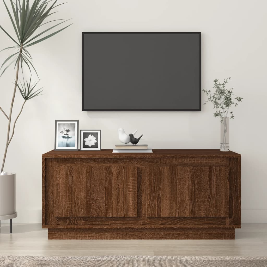 Salontafel 102X50X44 Cm Bewerkt Hout