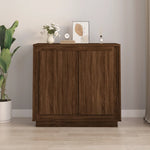 Dressoir 80X34X75 Cm Bewerkt Hout
