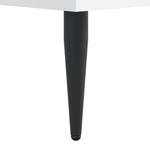 Bedframe Bewerkt Hout Wit