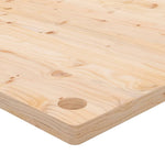 Bureaublad 100X60X2,5 Cm Massief Grenenhout