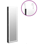 Sieradenkast Met Spiegel En Led Wandgemonteerd