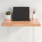 Tafelblad Natuurlijke Rand Eikenhout Lichtbruin