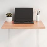 Tafelblad Natuurlijke Rand Eikenhout Lichtbruin