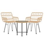 -Delige Tuinset Poly Rattan
