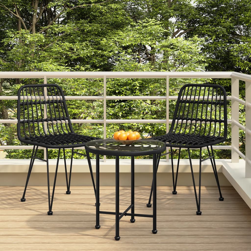 -Delige Tuinset Poly Rattan