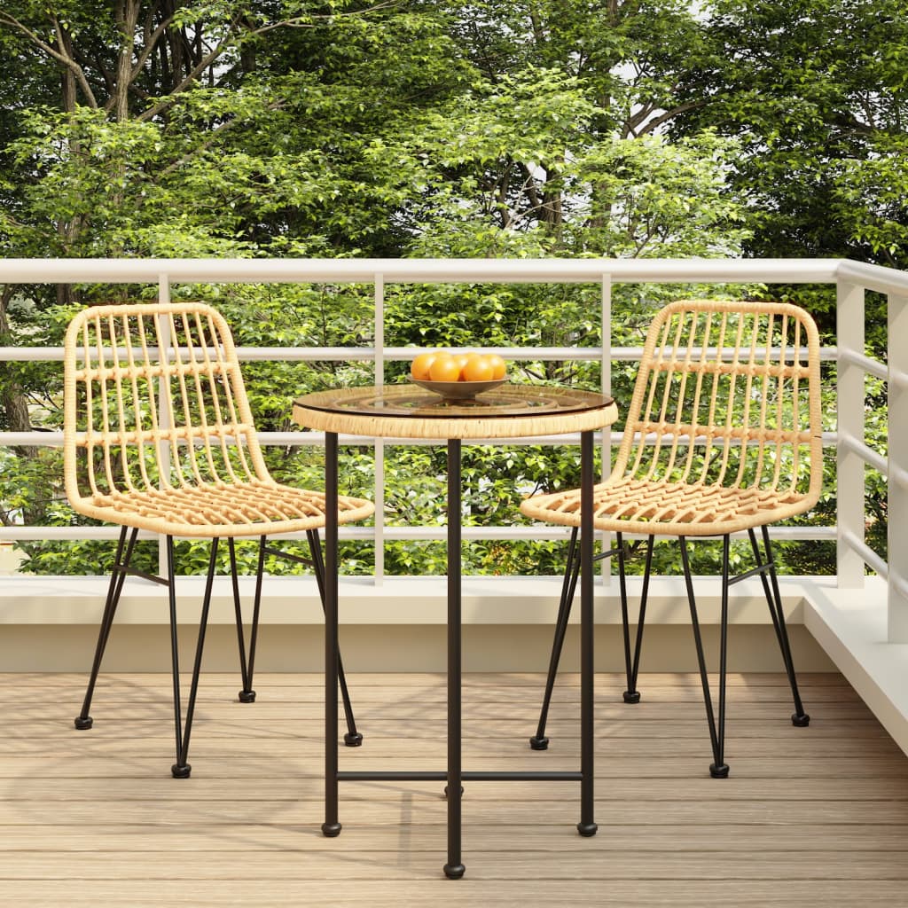 -Delige Tuinset Poly Rattan