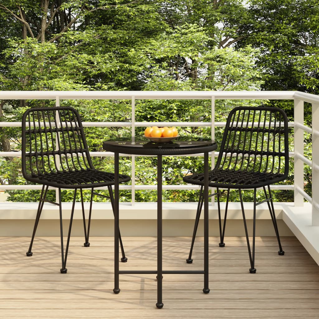 -Delige Tuinset Poly Rattan