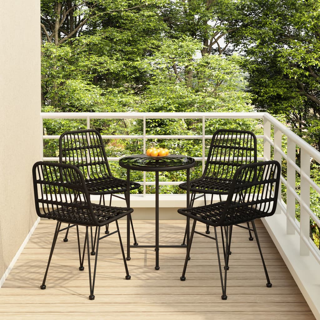 -Delige Tuinset Poly Rattan