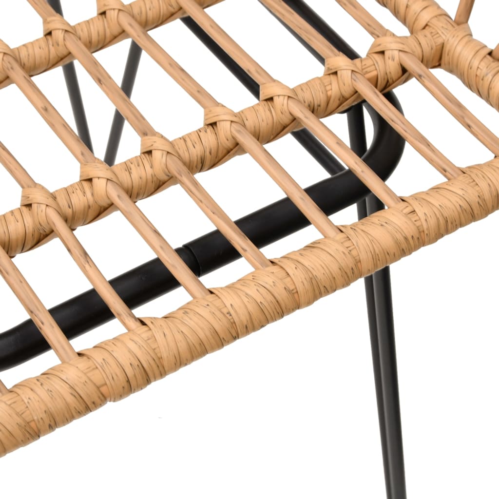 -Delige Tuinset Poly Rattan