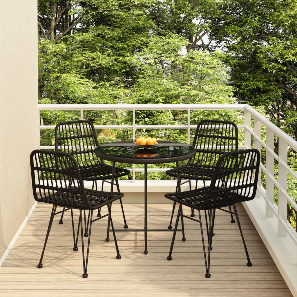 -Delige Tuinset Poly Rattan