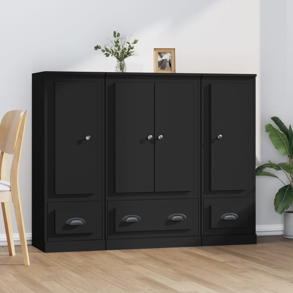 Hoge Kasten Bewerkt Hout