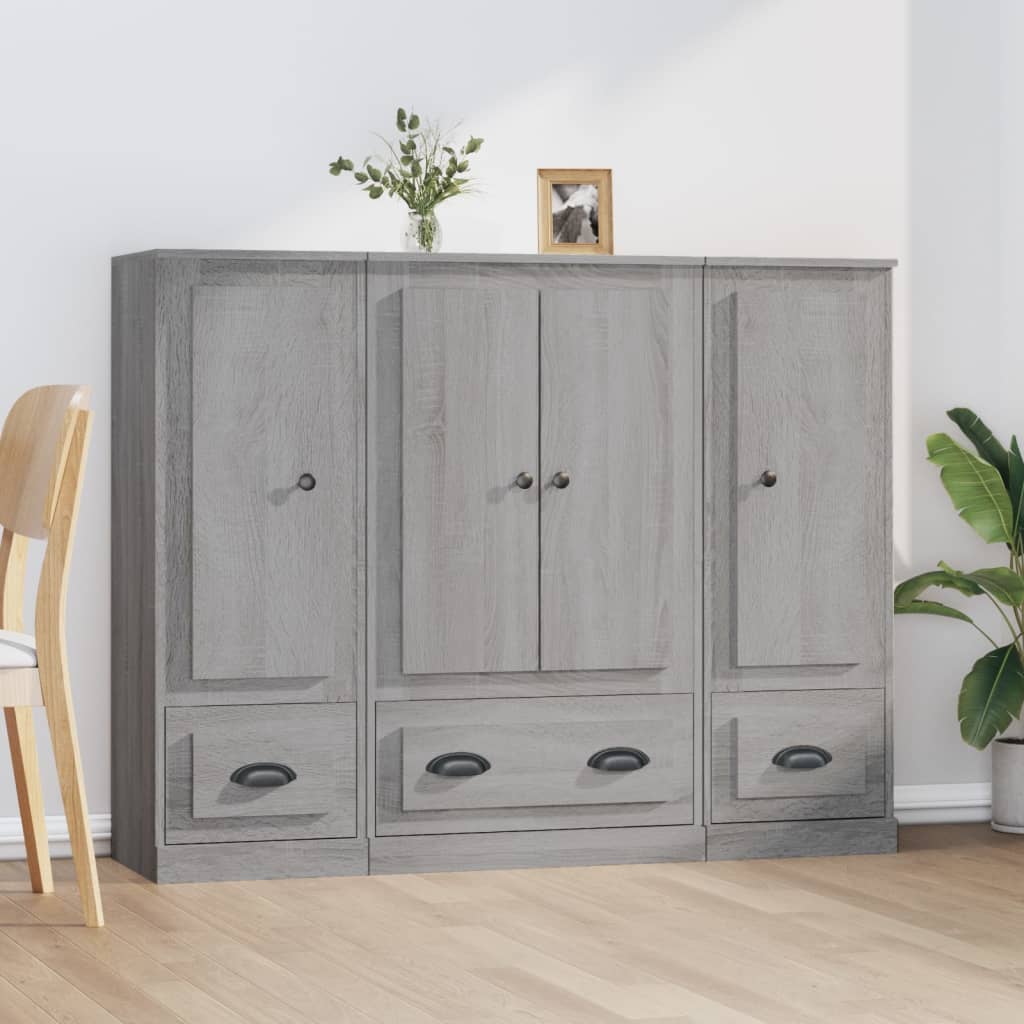 Hoge Kasten Bewerkt Hout