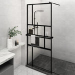 Inloopdouchewand Met Schap Esg-Glas Aluminium