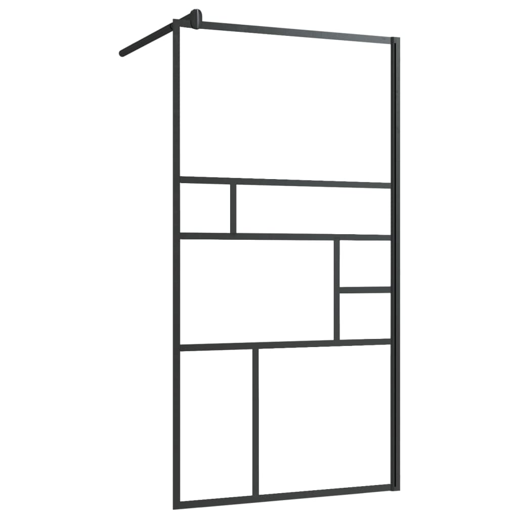 Inloopdouchewand Met Schap Esg-Glas Aluminium