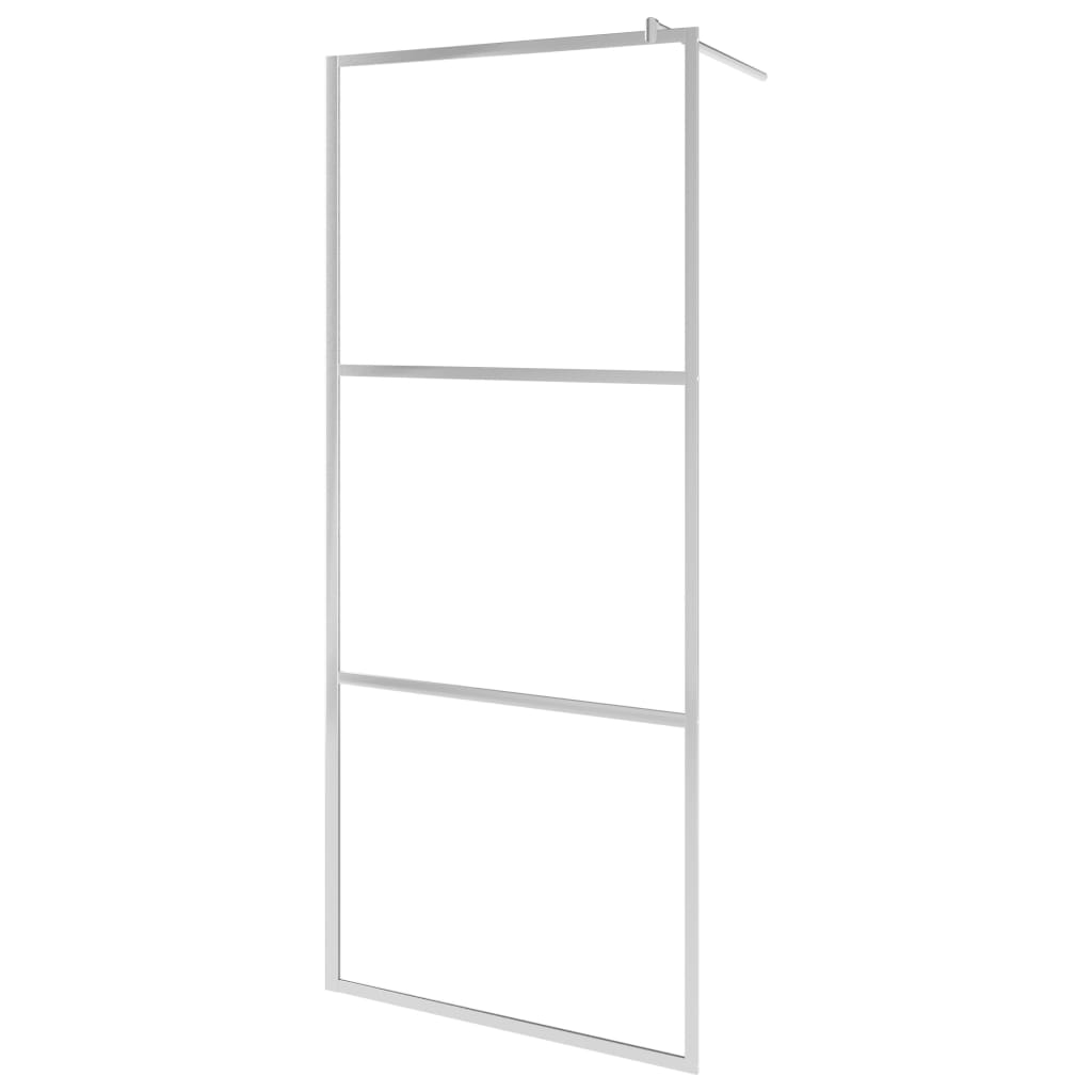 Inloopdouchewand Met Schap Esg-Glas Aluminium